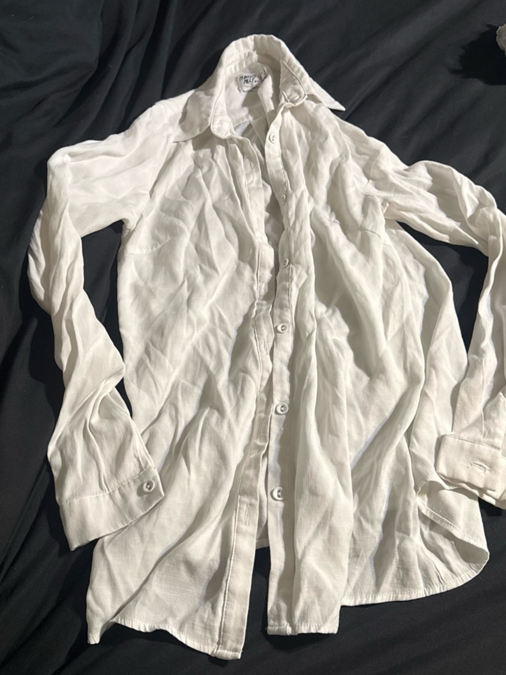 Linen button up shirt